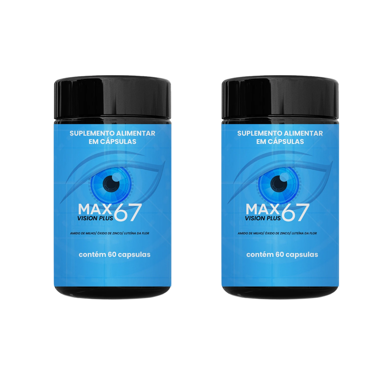 VISION PLUS - Suplemento para Proteção e Saúde Ocular - Kit 02 Unidades