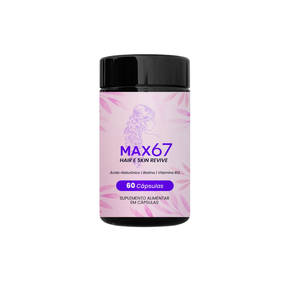 HAIR E SKIN REVIVE - Suplemento para Cabelo, Pele e Unhas