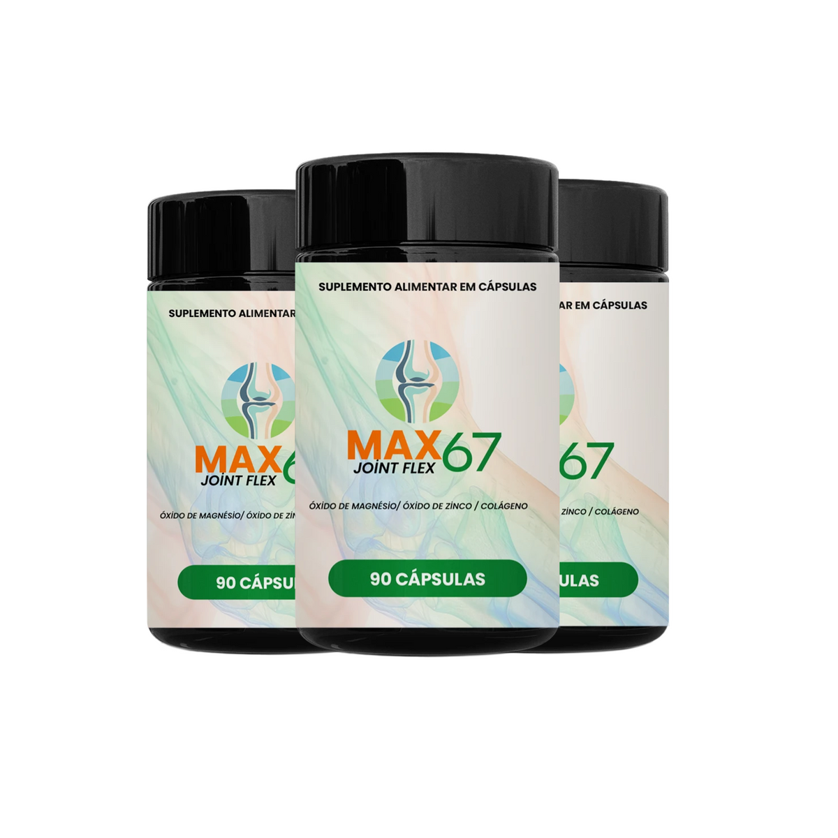 JOINT FLEX - Suplemento para Conforto e Mobilidade Articular - Kit 03 Unidades