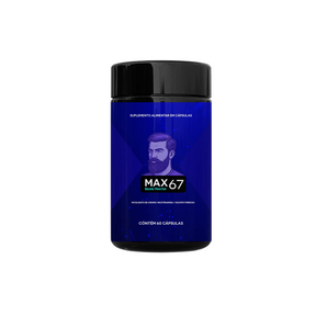 BEARD MASTER - Suplemento para Crescimento e Fortalecimento de Barba e Cabelo