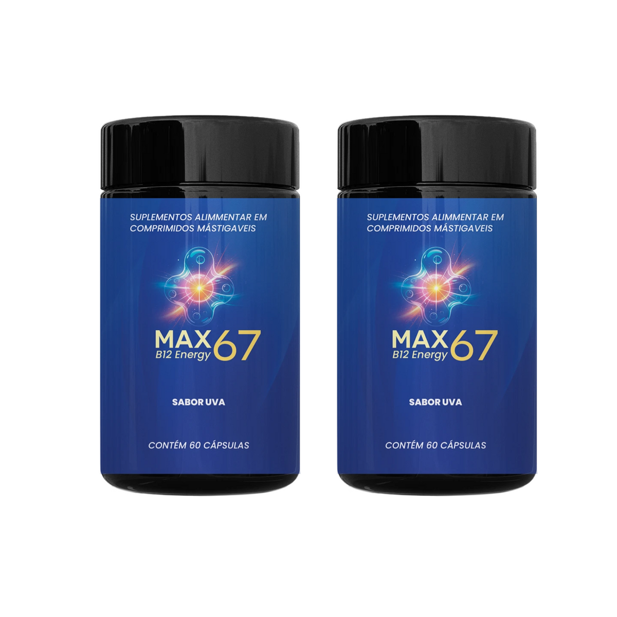 B12 ENERGY - Suplemento de Vitamina B12 para Energia e Saúde Neurológica - Kit 02 Unidades