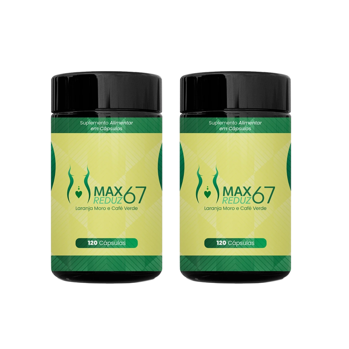 MAXREDUZ67 - Suplemento para Perda de Peso Saudável e Aceleração do Metabolismo - Kit 02 Unidades