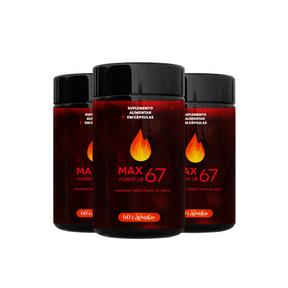 POWER LIB - Suplemento para Vitalidade e Energia na Vida Íntima - Kit 03 Unidades