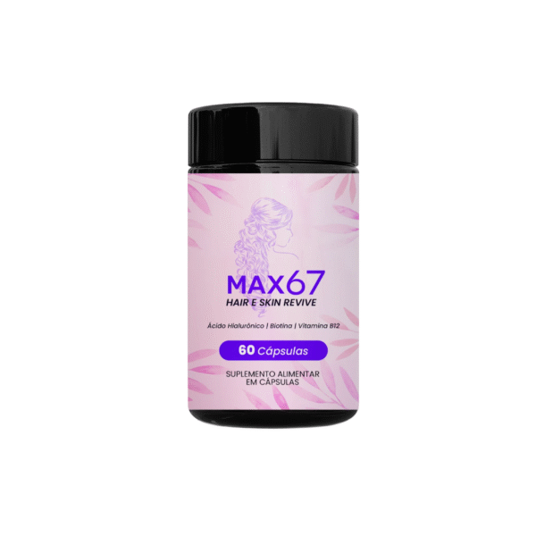 CABELO/PELE/UNHA - MAX 67 - HAIR E SKIN REVIVE