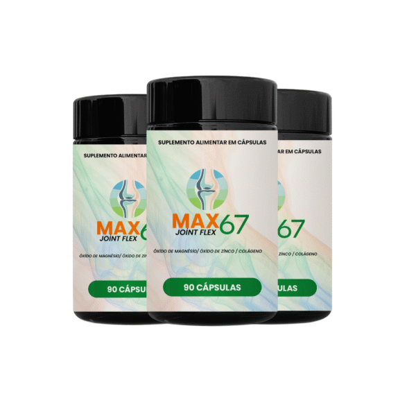 DORES ARTICULARES - MAX67 JOINT FLEX - KIT 03 UNIDADES