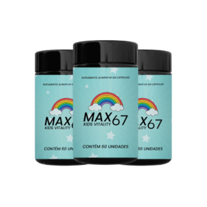 VIT. INFANTIL - MAX67 - KIDS VITALITY - KIT 03 UNIDADADES