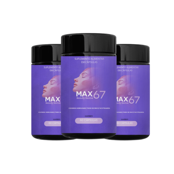 SKIN CARE - MAX67 - BEAUTY REVIVE - KIT 03 UNIDADES